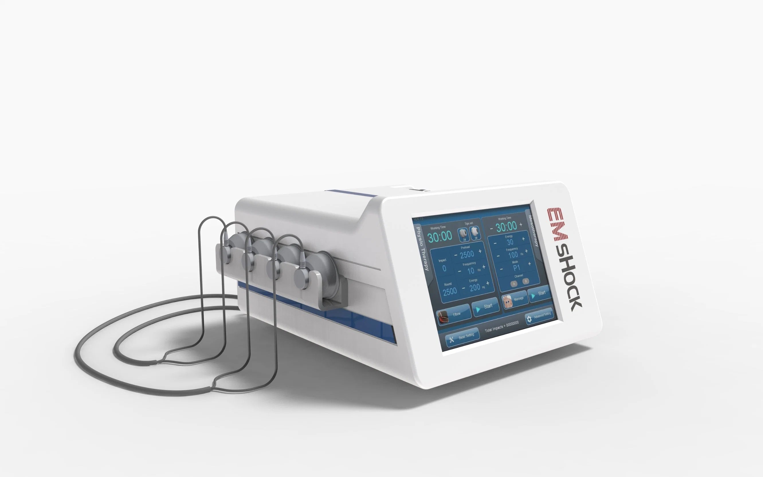 2in 1 Home Shockwave Therapy Machine (EMS + Electromagnetic Shockwave)