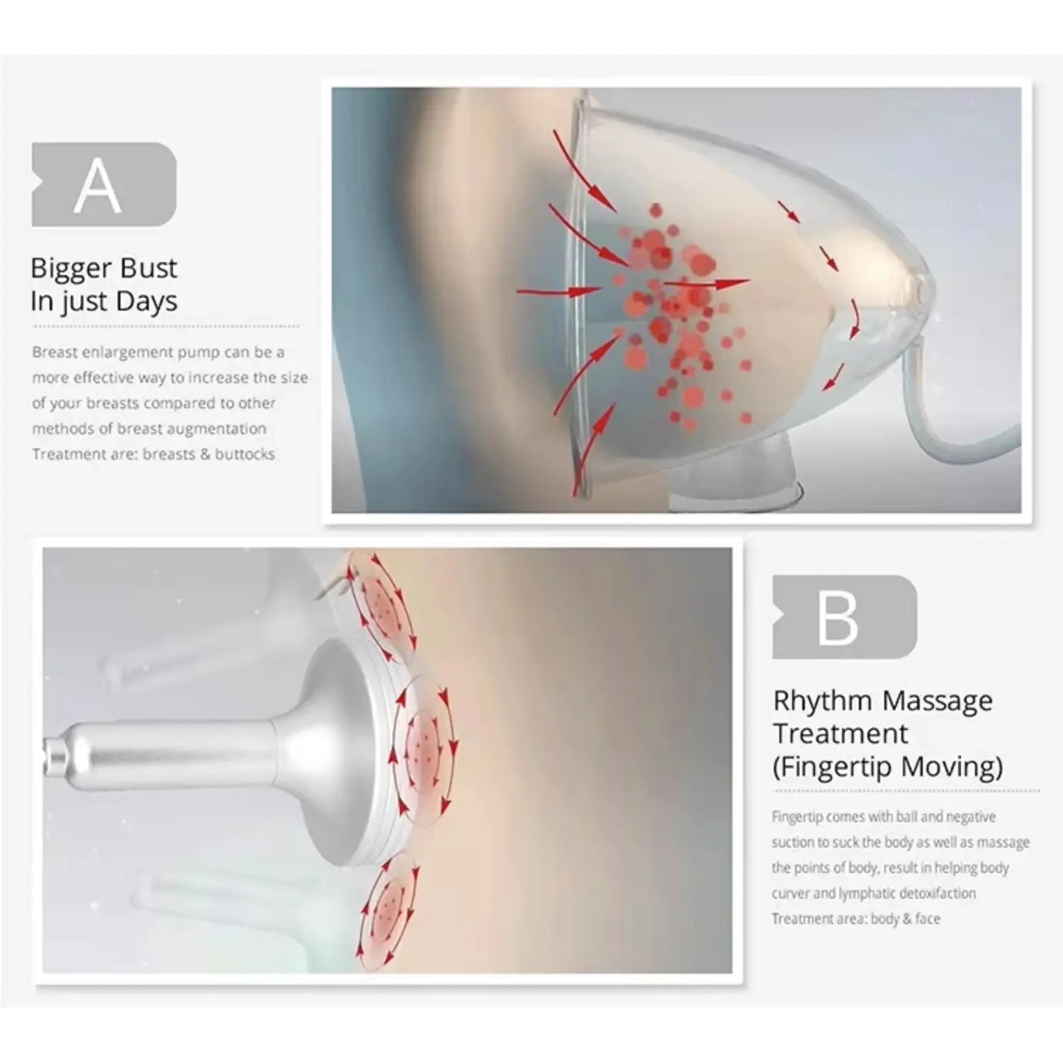 Breast Enhancement Vacuum Machine – Professional Firming & Shaping Therapy Device