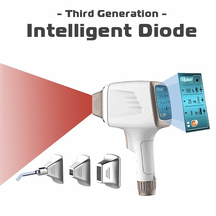 High Power Machine Hair Removal Laser American Design Diode Epilator