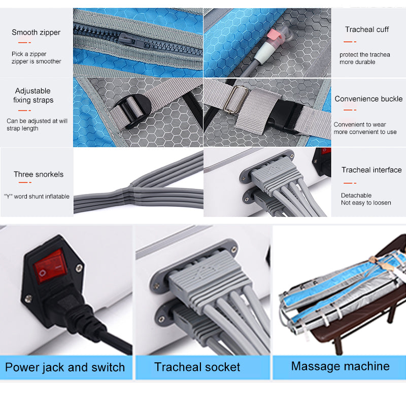 Infrared presstherapy weight loss pressotherapy lymphatic drainage maquina presoterapia leg air air pressure pressotherapy detox
