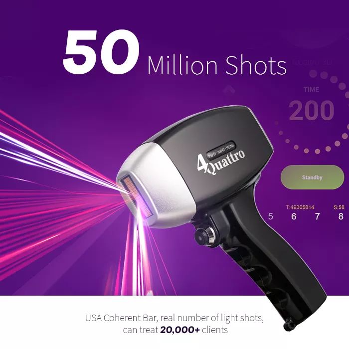 4K High-definition Screen 755nm 808nm 1064nm Diode Laser Multi Machine