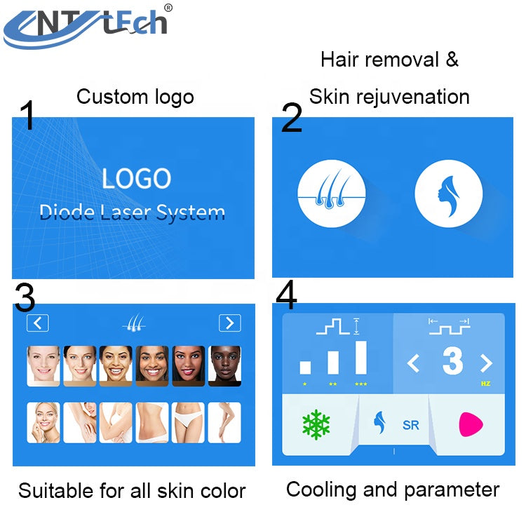 Mini Home Use Machine Permanent IPL Laser Hair Removal