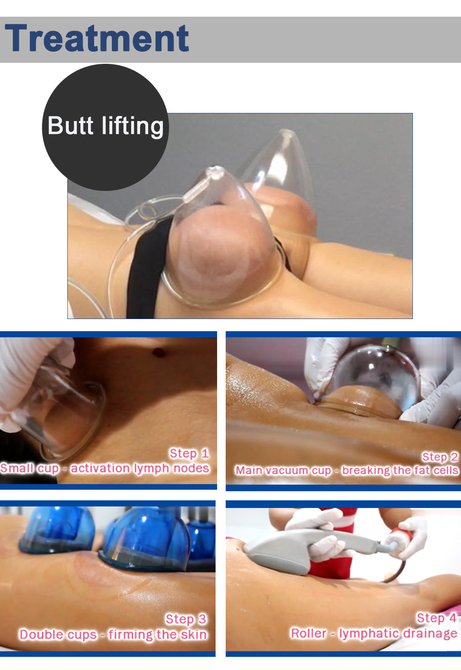 Buttock Massage Suction Cupping Butt Enhancement Device