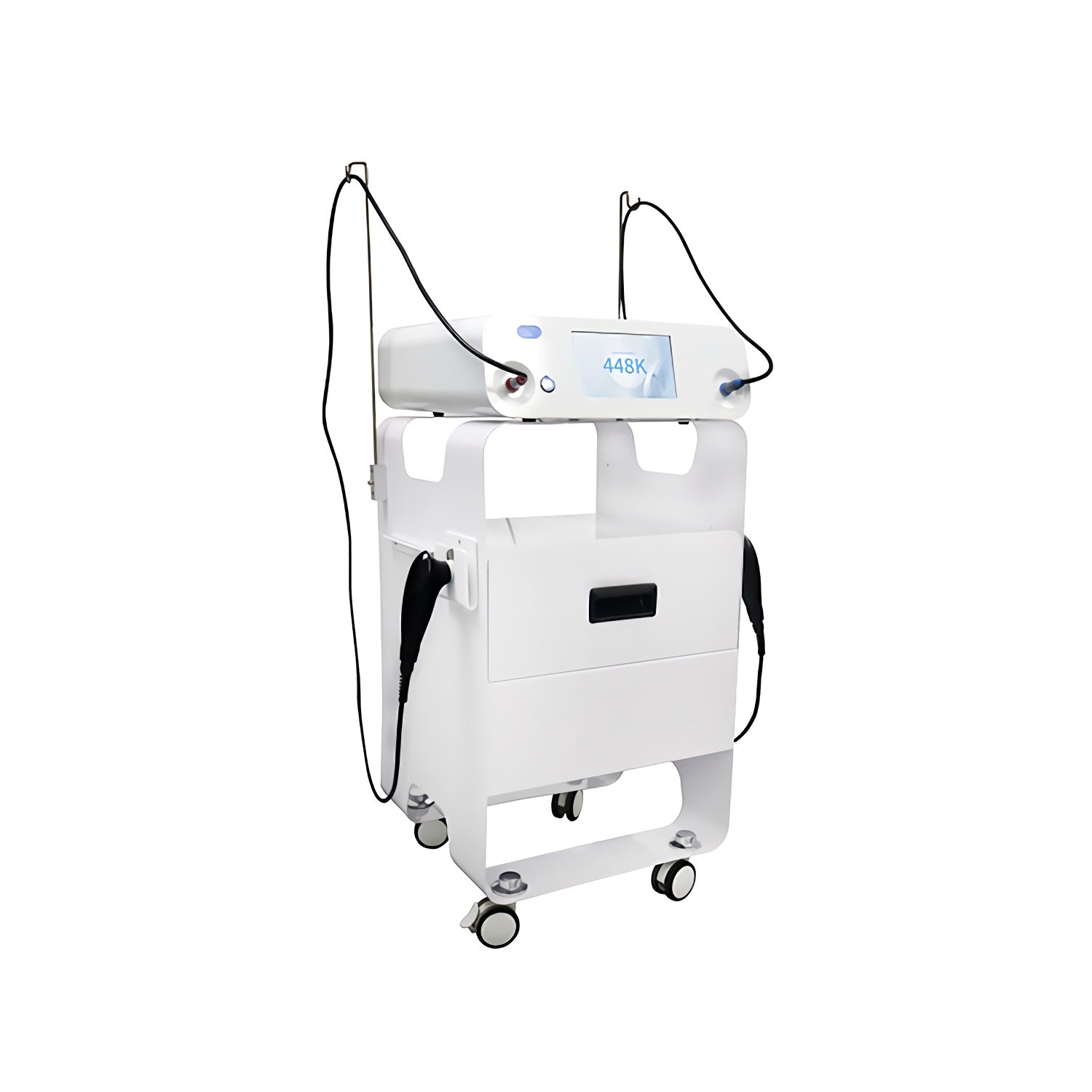 Monopolar RF 448KHz Facial Lift Machine with CET RET and Beauty Trolley