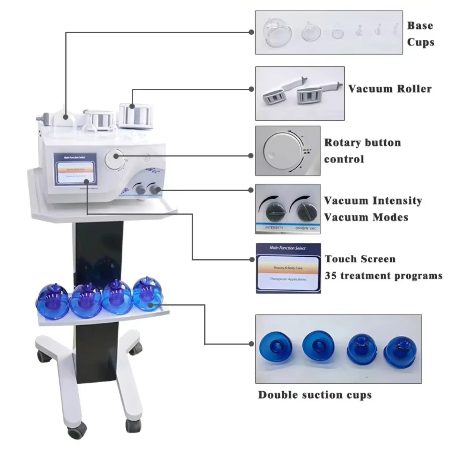 Brazilian Booty Lift Machine – Non-Invasive Vacuum Therapy Body Sculpting Device