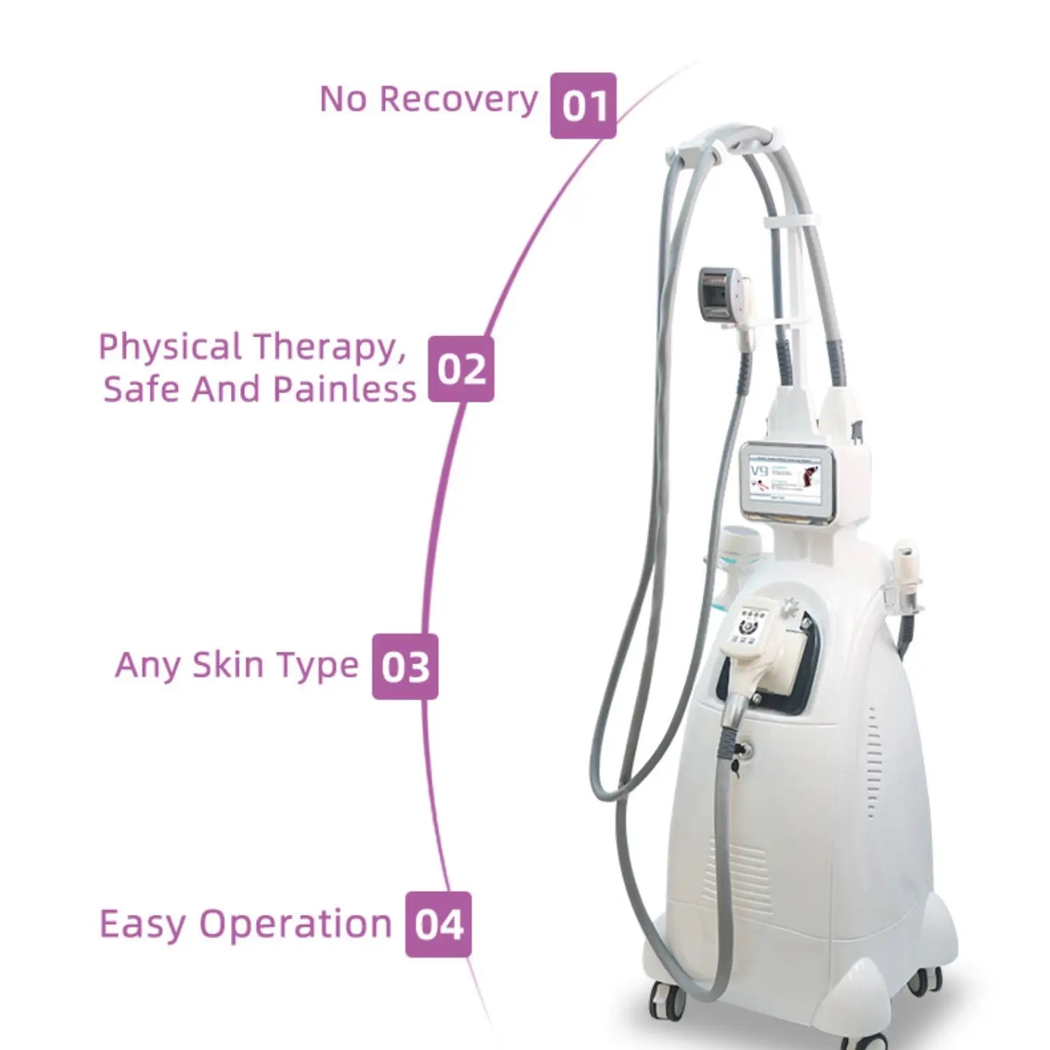 Velashape Slimming Machine – 6-in-1 RF Vacuum Cavitation Body Contouring & Skin Tightening System