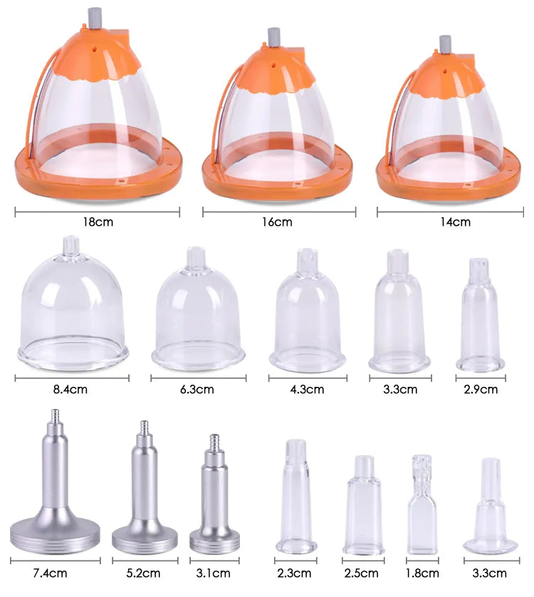 Buttock Enlargement Machine XXL Cup Massager Butt Lift Vacuum Therapy Machine