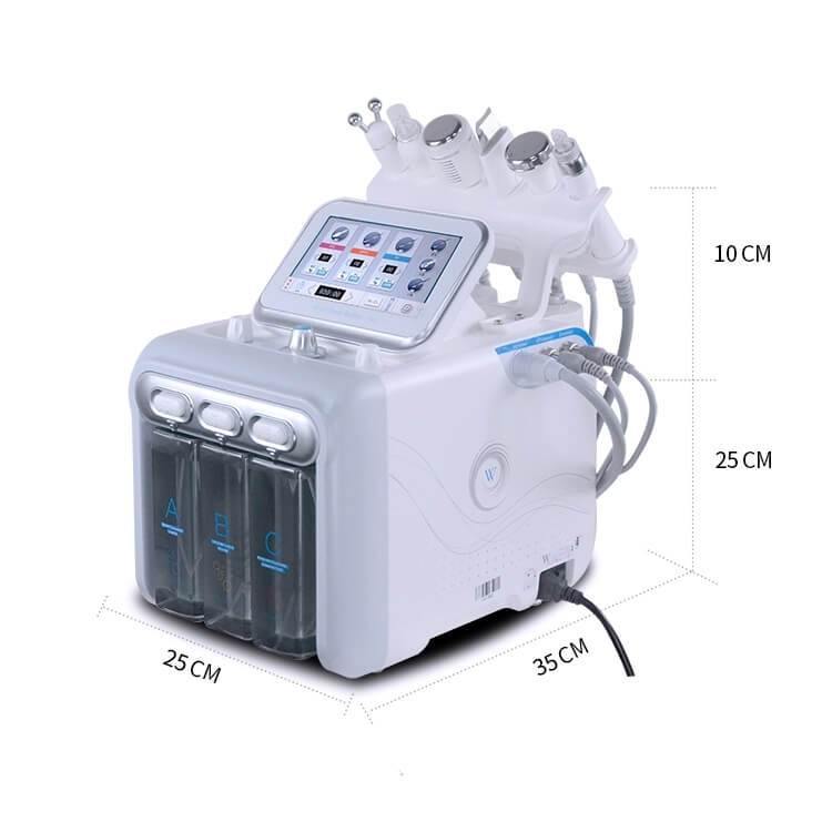 6in1 Hydra Microdermabrasion Hydro Dermabrasion Water Deep Peeling Machine - Lazzybeauty