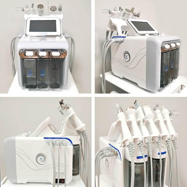 6in1 Hydra Microdermabrasion Hydro Dermabrasion Water Deep Peeling Machine - Lazzybeauty