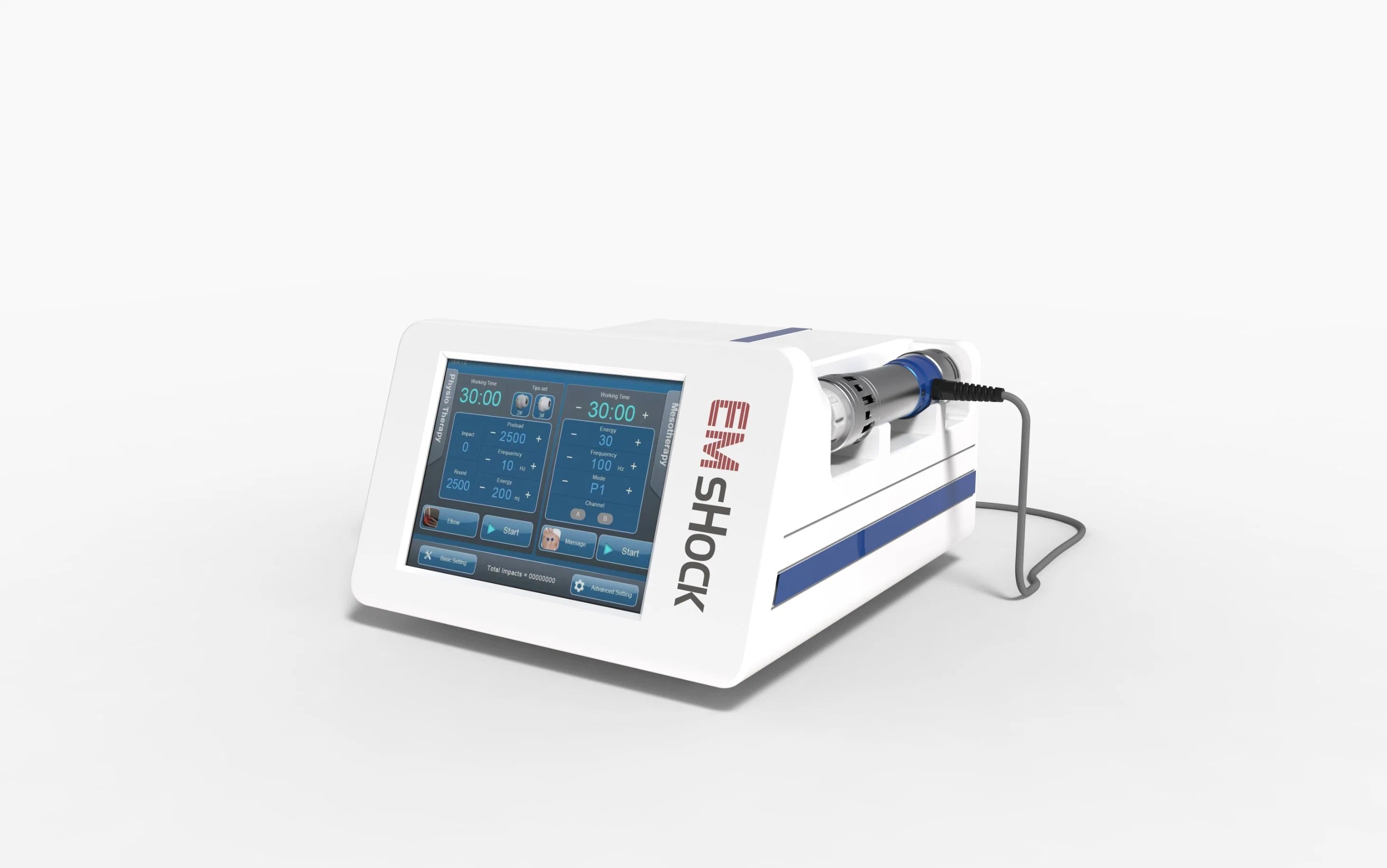 2in 1 Home Shockwave Therapy Machine (EMS + Electromagnetic Shockwave)