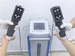 2 Handle Shock Wave Physiotherapy Machine (Can work Together)