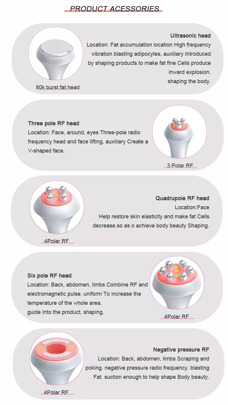 Portable Home Cavitation Machine for Body Slimming