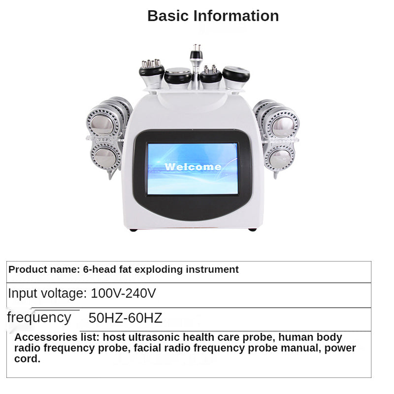 40K Cavitation Machine with RF Vacuum for Body Shaping