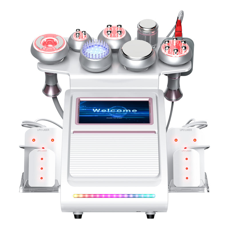 9-in-1 80K Cavitation Machine with RF & Vacuum