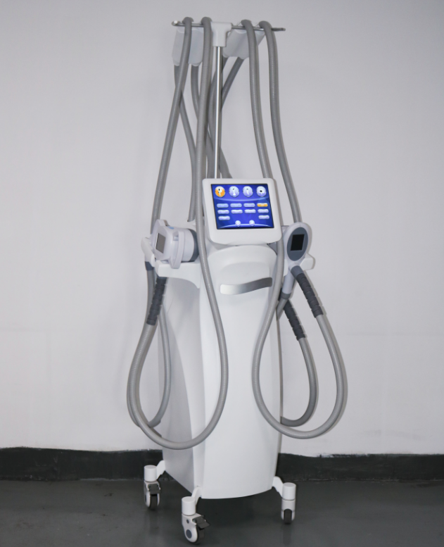 V-shape weight loss skin tightening vacuum roller cavitation machine vela body shaping massage beauty device