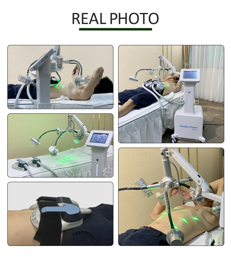 2 in 1 Lipo Laser EMSculpt Machine with 532nm 635nm 6D Lipo Laser