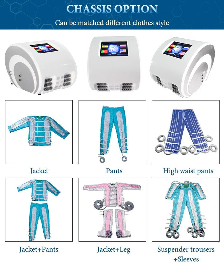 Pressotherapy Lymphatic Drainage Machine