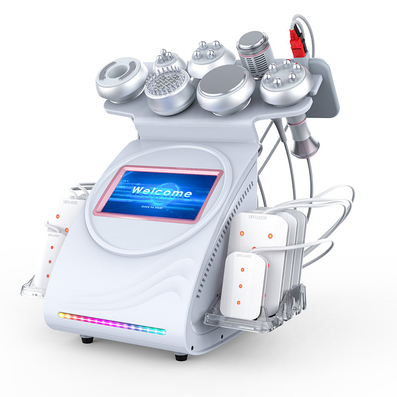9-in-1 80K Cavitation Machine with RF & Vacuum