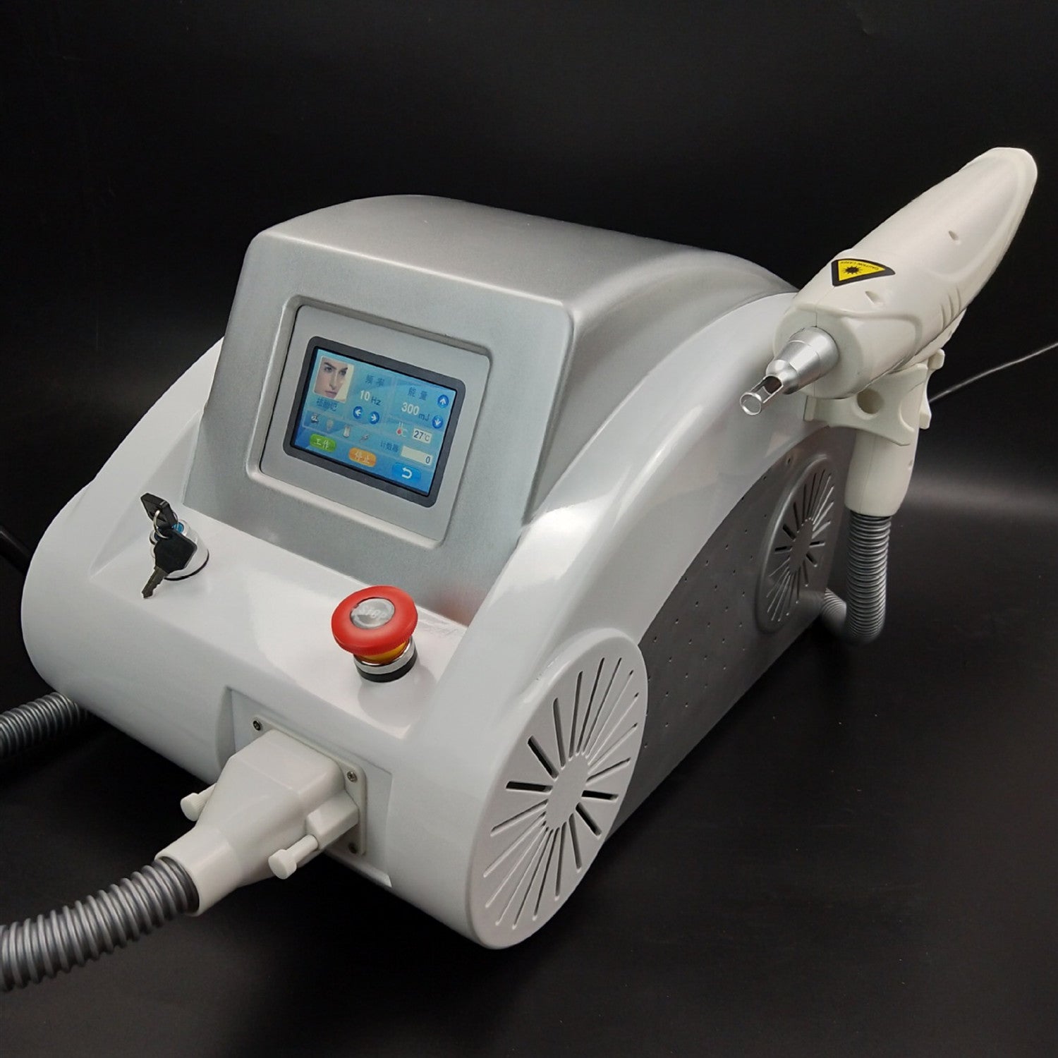 Laser Eyebrows Painless Tattoo Removal ND YAG Laser Machine