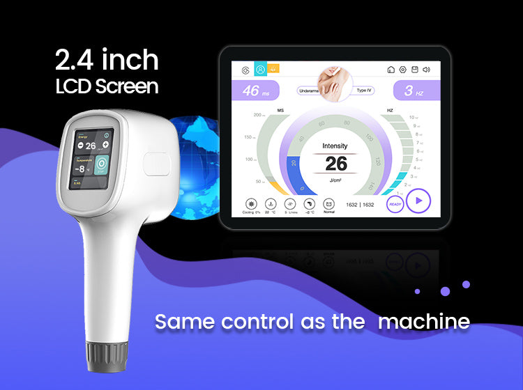 2400w laser power high-efficiency permanent laser hair removal machine for fast hair remove