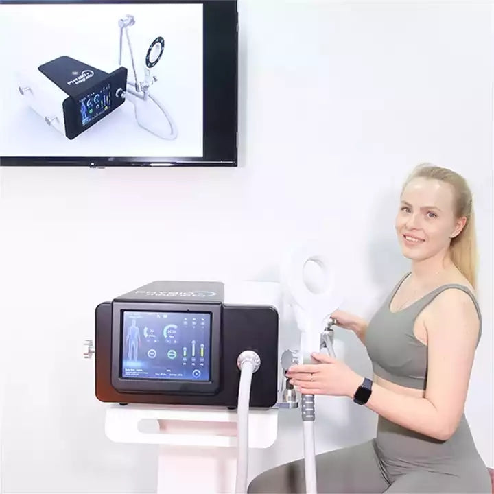 2 in 1 Powerful Pulse Magnetic Therapy Machine with Low Level Laser