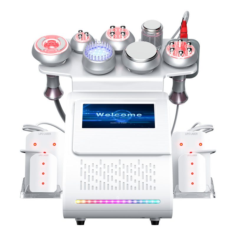 9-in-1 80K Cavitation Machine with RF & Vacuum