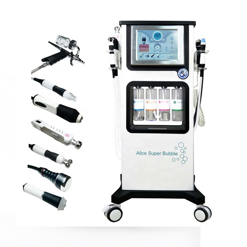 Professional deep layer cleaning 7in1 supper bubble instrument