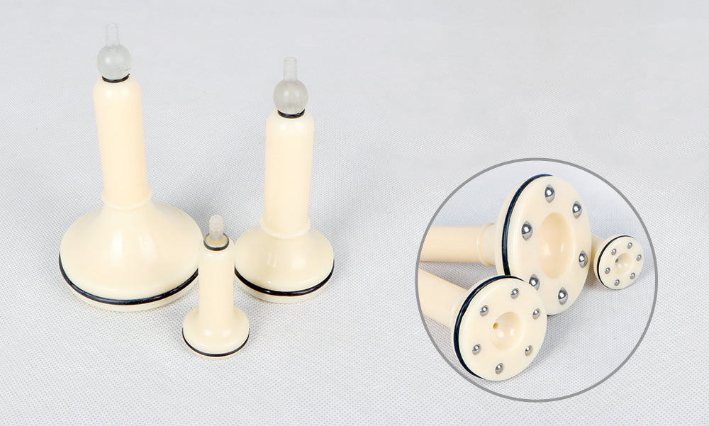 2 in 1 EMS Electric Muscle Stimulator Body Shaping Lymph Drainage Vacuum Cupping Massager Buttock Cups breast pump