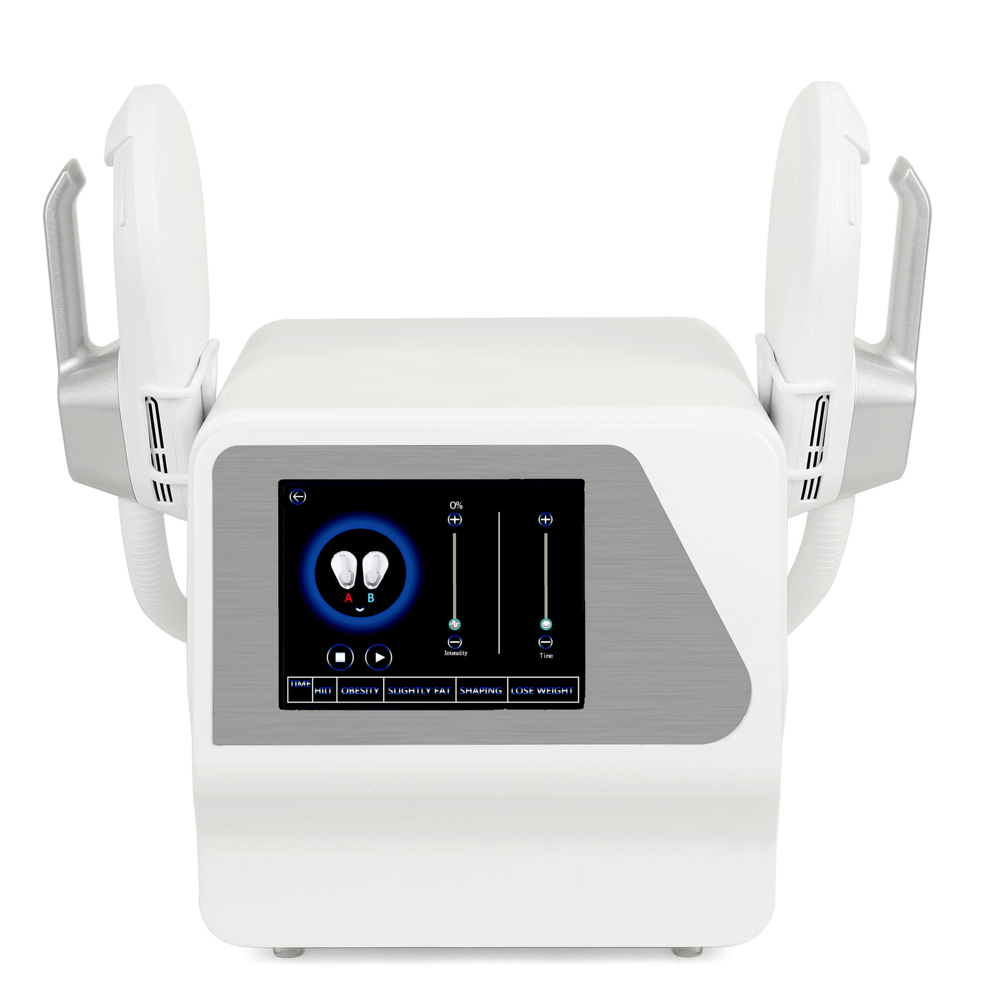 Double Handles HI EMT Machine (with RF) for Body Sculpting & Muscle Building