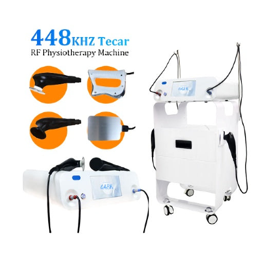 Monopolar RF 448KHz Facial Lift Machine with CET RET and Beauty Trolley