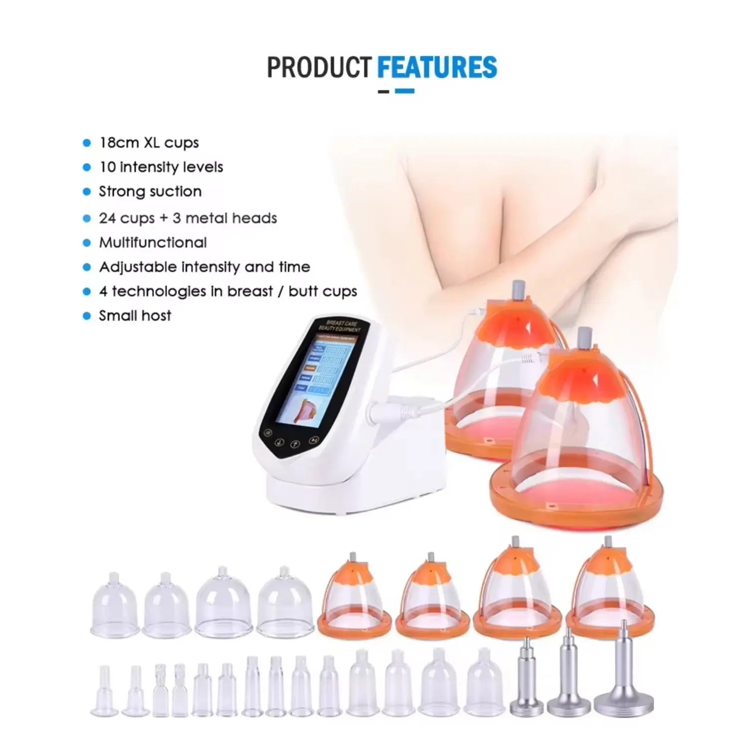 Butt Enhancement Machine – Vacuum Therapy & Body Shaping Device