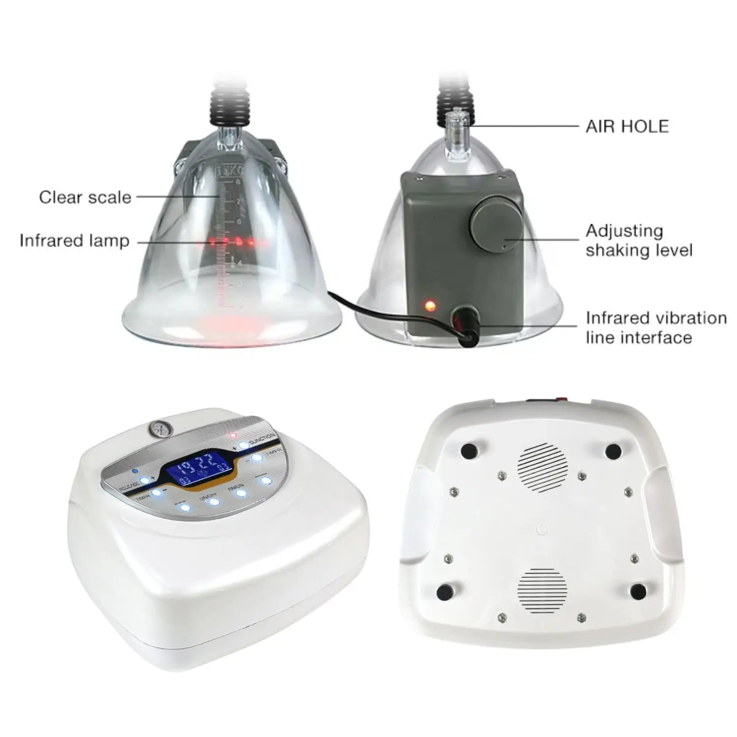 Butt Vacuum Therapy Machine – Brazilian Lifting & Body Contouring Device