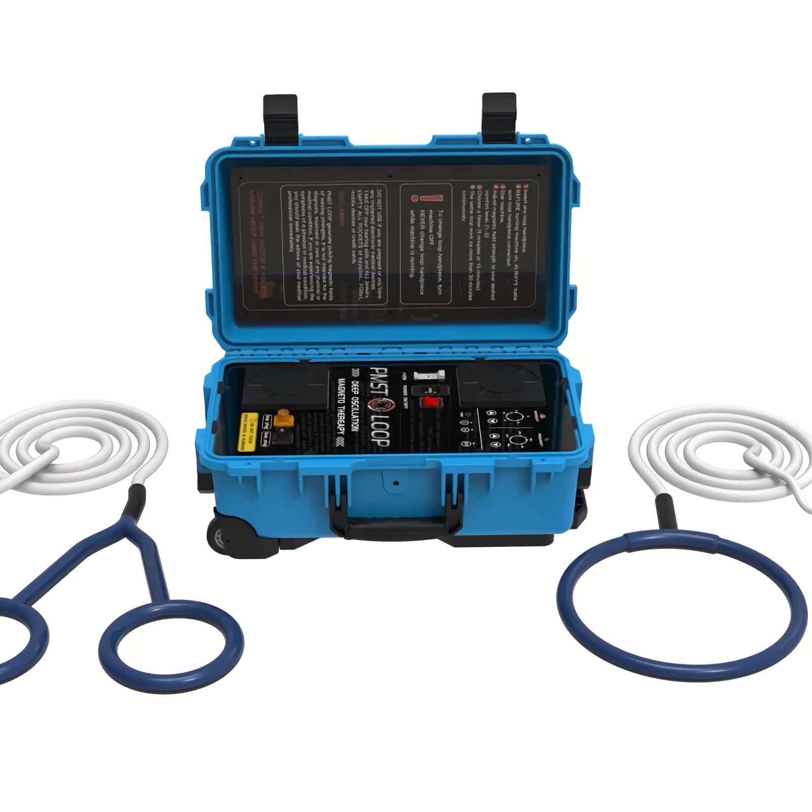Portable Pulsed Electromagnetic Field PEMF Machine PMST LOOP - Blue