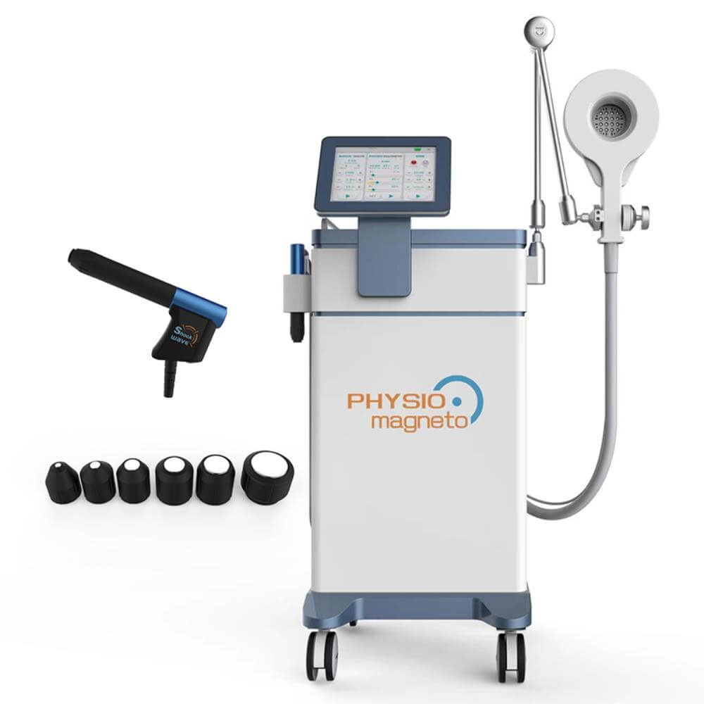 3 in 1 Professional PEMF Machine with Shockwave and Laser Therapy