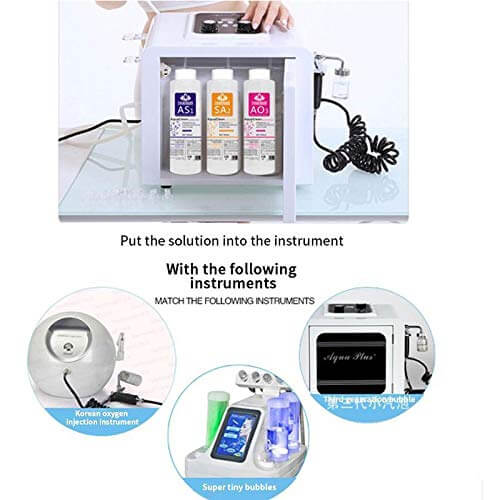 400ml Facial Special Serum for Facial Cleaning and Moisturizing of Hydra Facial Small Bubble Machine A6