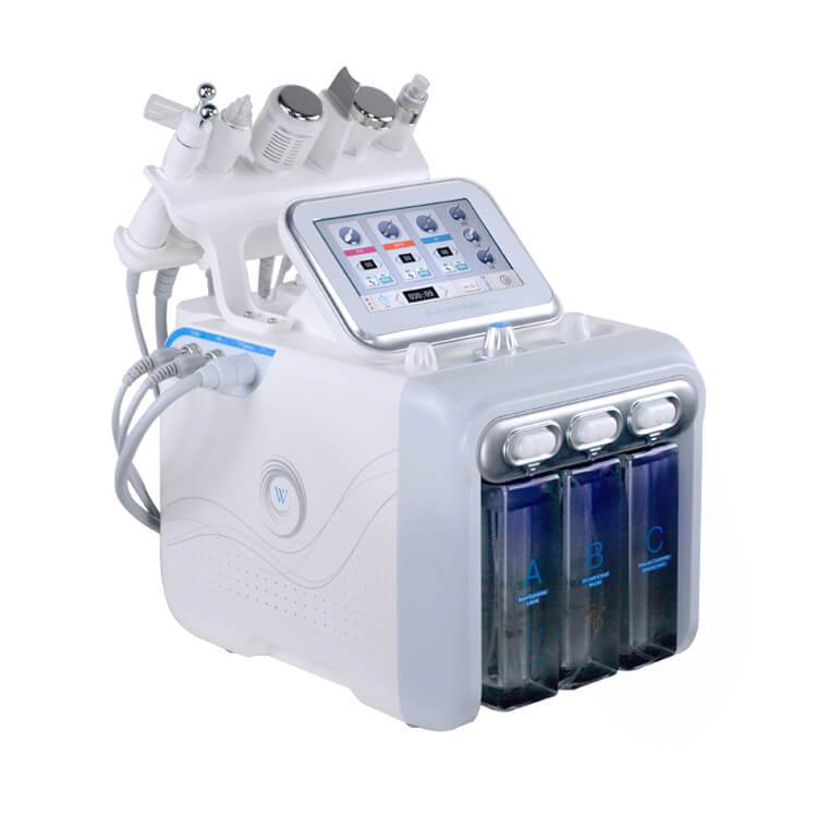 ボディ・フェイスケア HYDRA FACIAL MACHINE 7 in 1 Facial Peeling Hydro Microdermabrasion Machine - Lazzybeauty