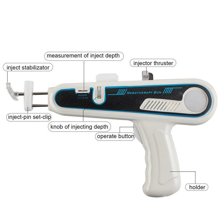 Accurate Depth Injection Mesotherapy Anti Wrinkle Mesotheraphy Gun