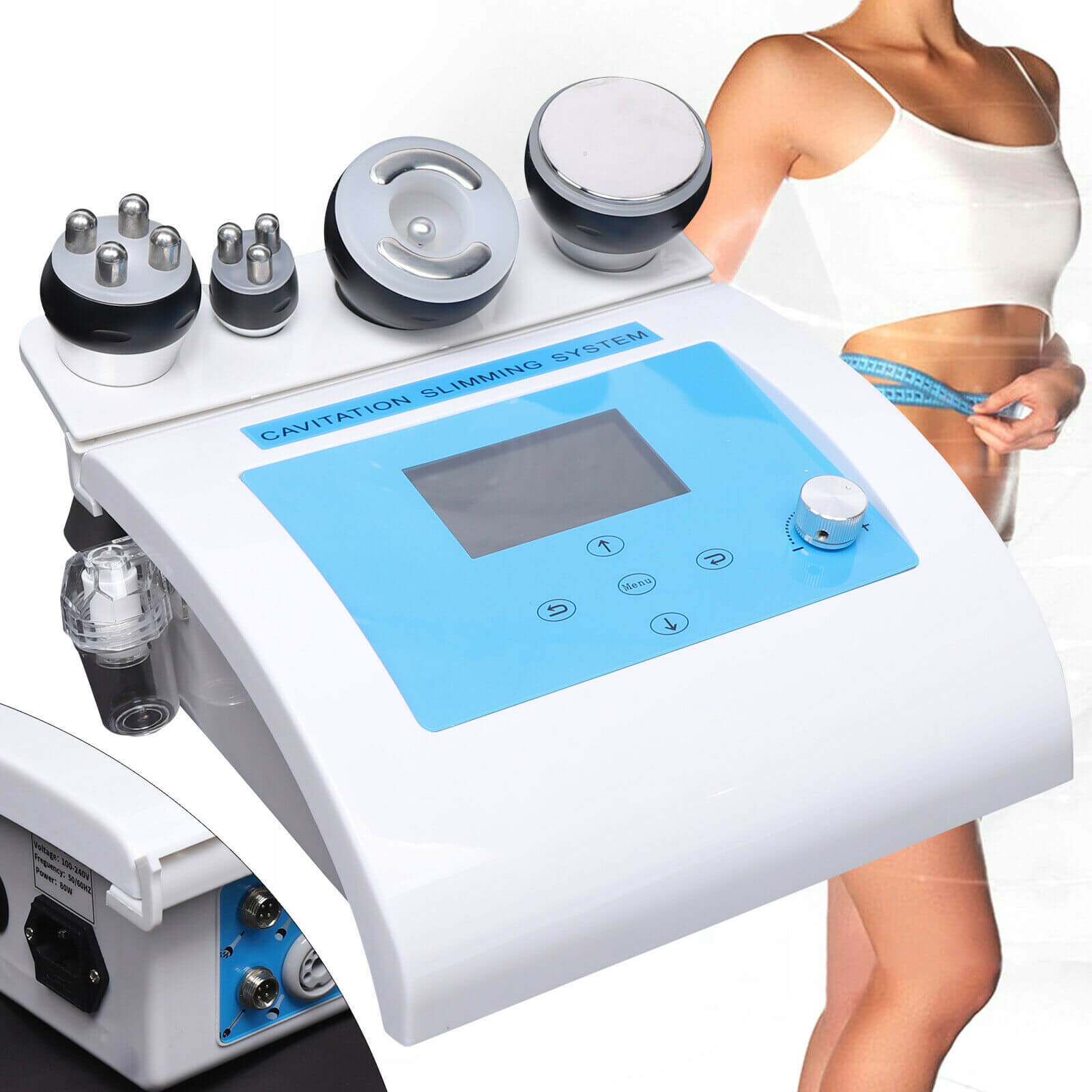 4-in-1 Cavitation Machine with RF & Vacuum Technology