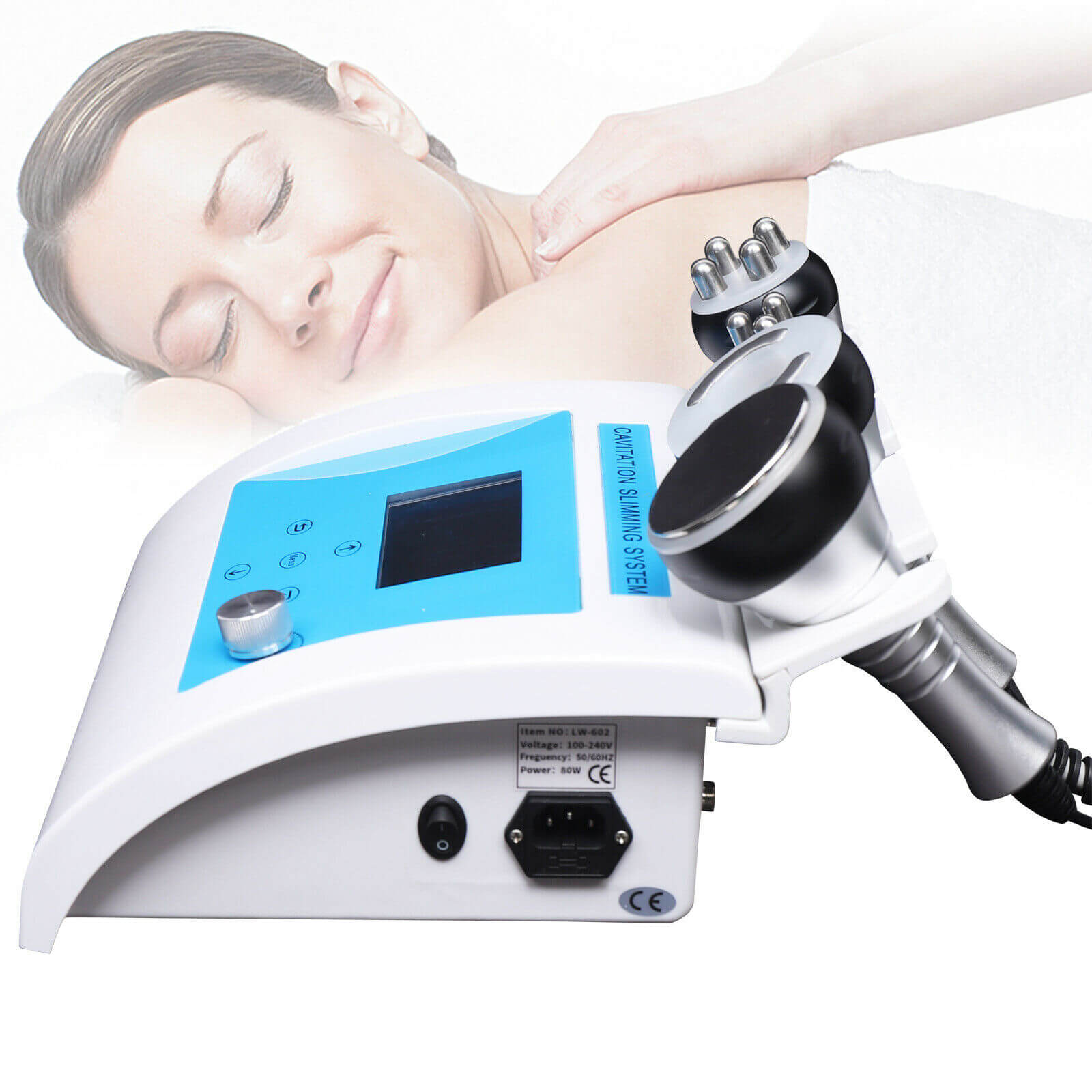 4-in-1 Cavitation Machine with RF & Vacuum Technology