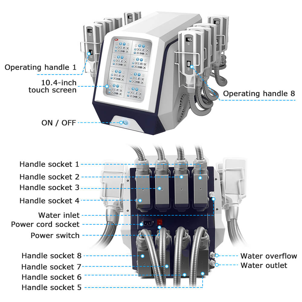 Cryolipolysis Slimming Machine for Non-Invasive Fat Loss